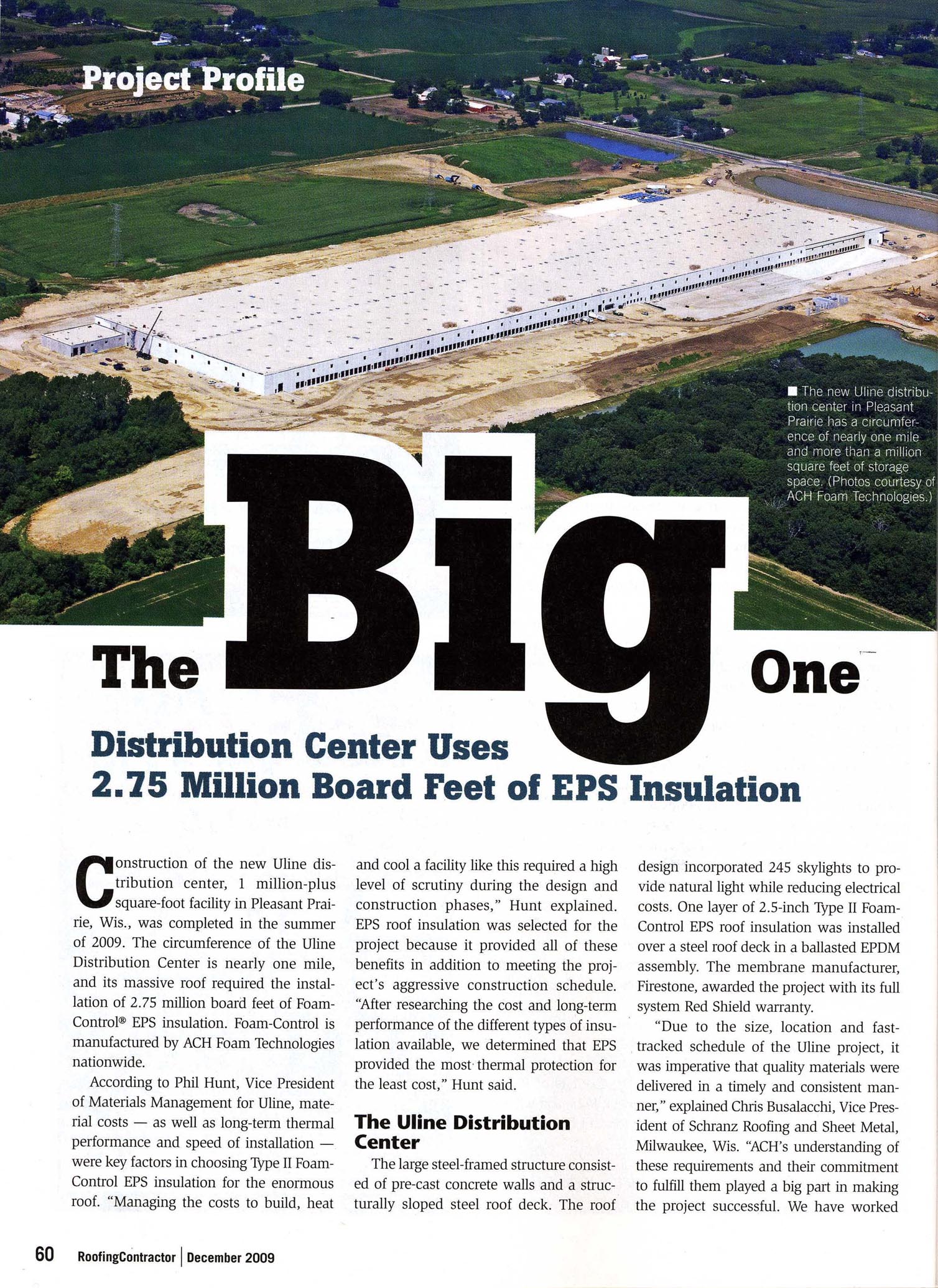 EPS Roof Insulation Article